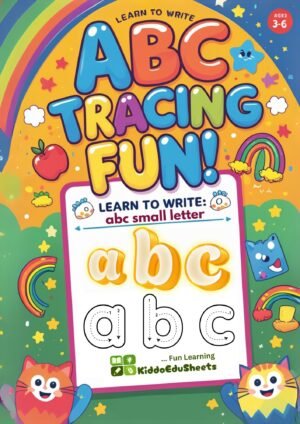 ABC Tracing Fun| Alphabet abc ( Small Letters)
