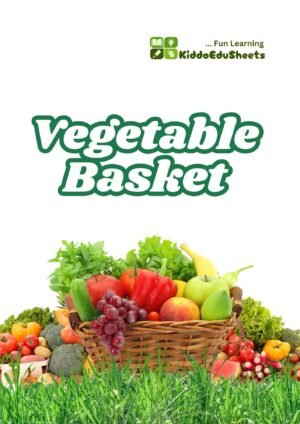 Joyful Learning: Vegetable Basket Flash Cards