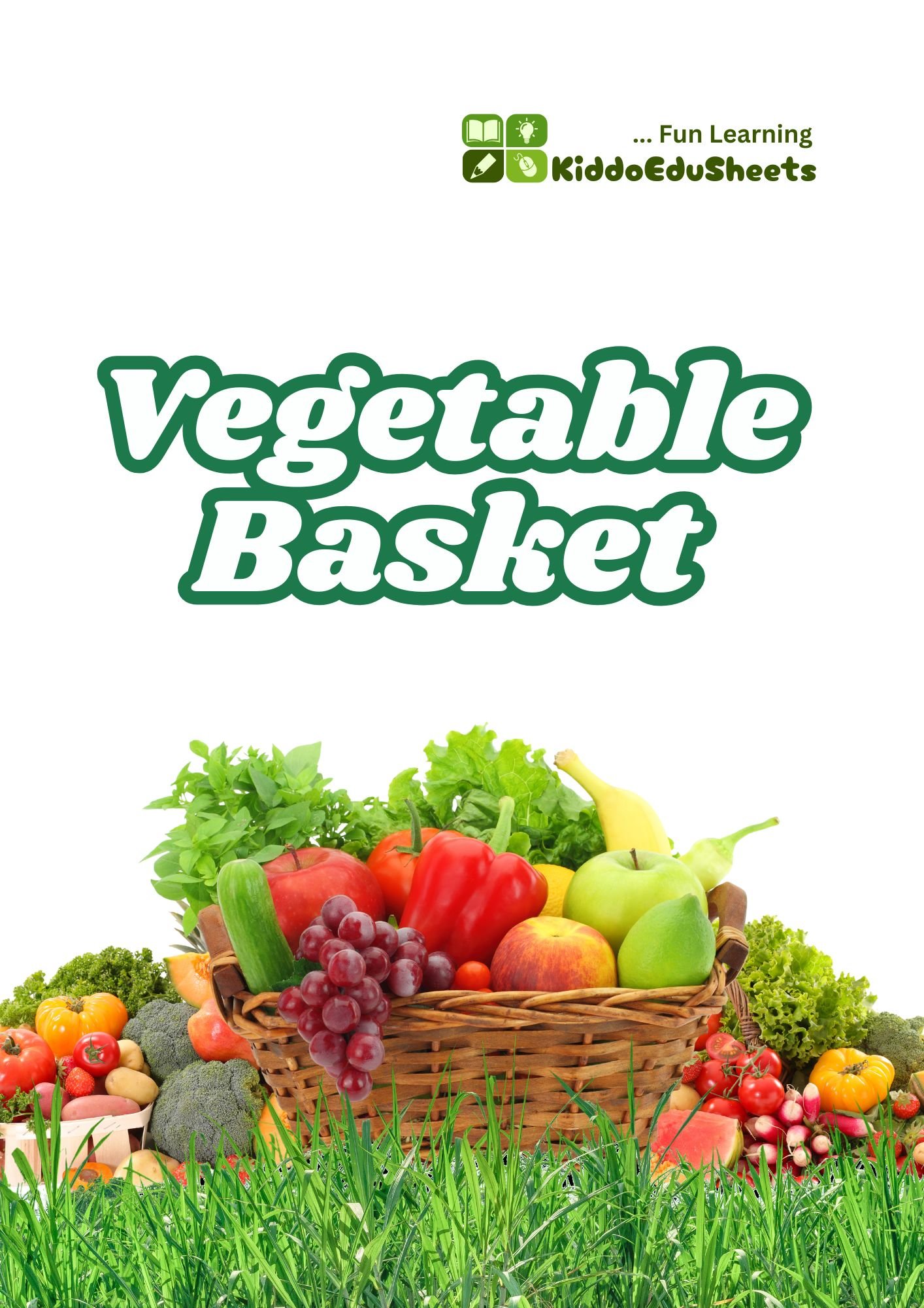 Joyful Learning: Vegetable Basket Flash Cards