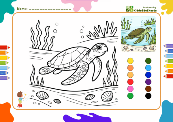 Zoo Animal Coloring Book