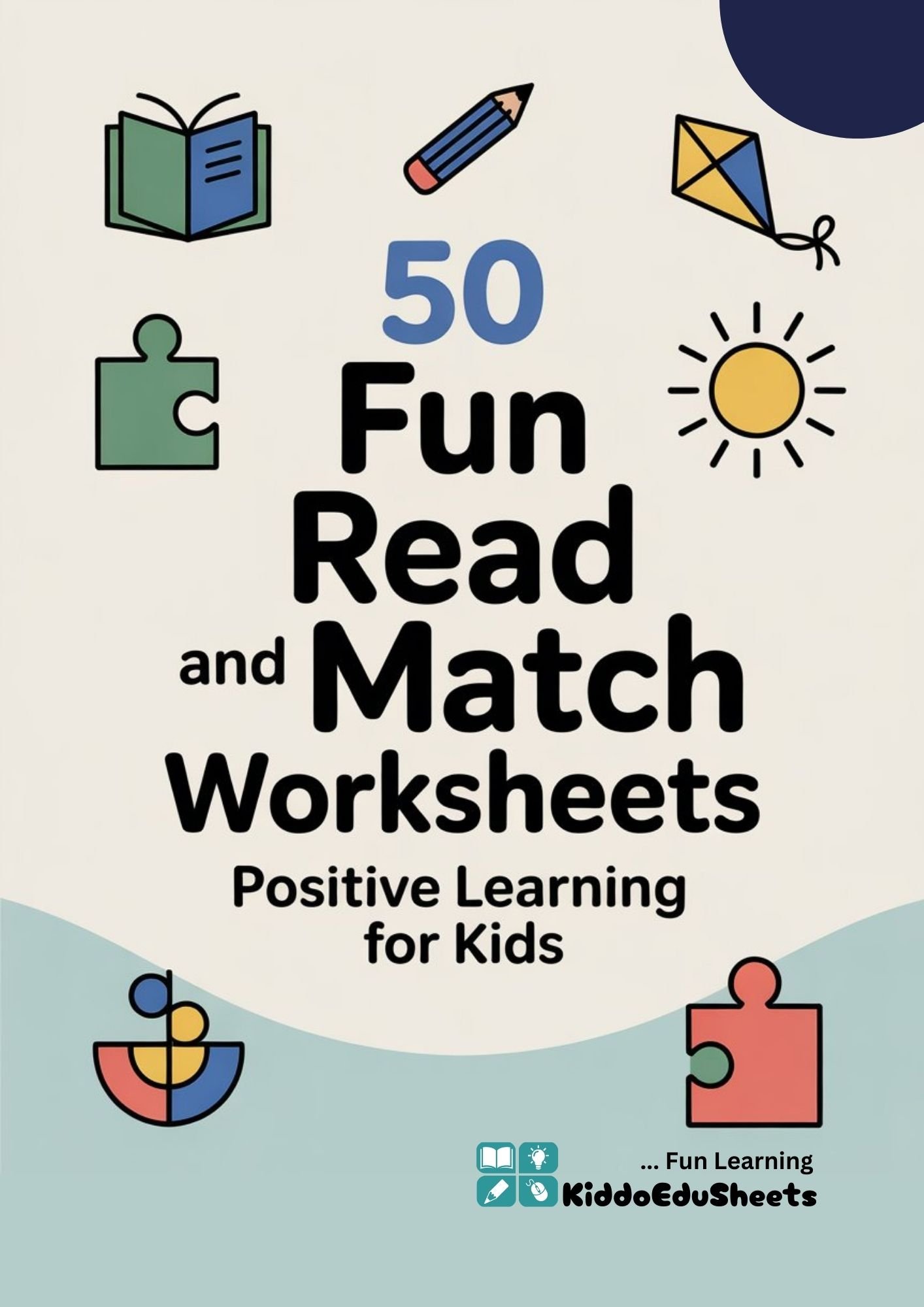 read and match worksheets for preschool kids