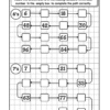 Skip counting worksheet